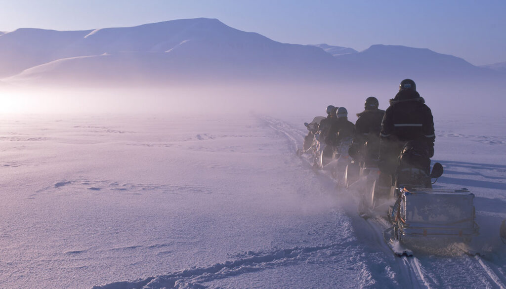 Skotertur i fjällen