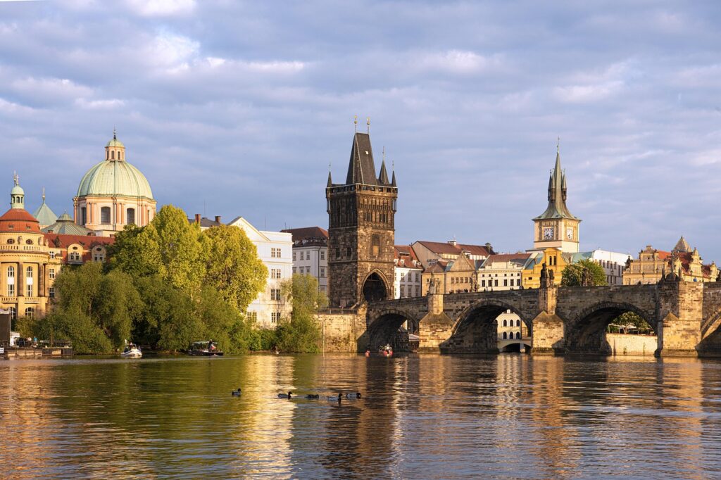 Vy över Prag