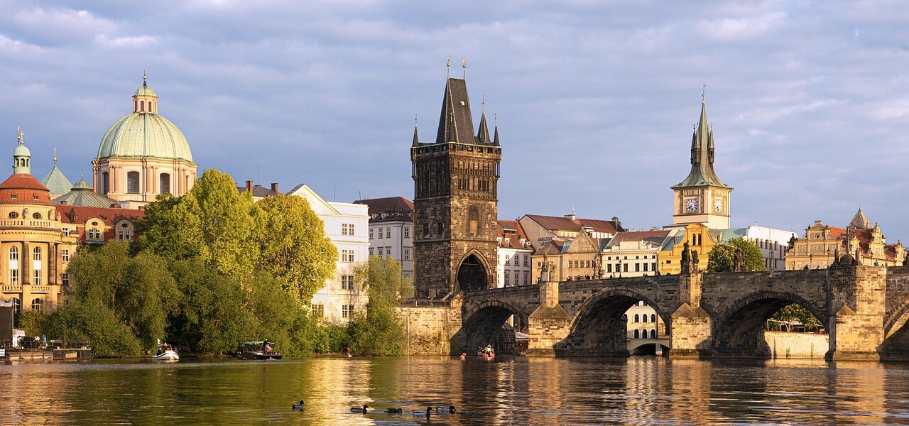 Vy över Prag